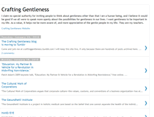 Tablet Screenshot of craftinggentleness.blogspot.com