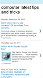 Mobile Screenshot of computer-latest-tricks.blogspot.com