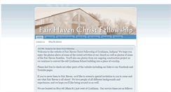 Desktop Screenshot of fairhavenchristfellowship.blogspot.com