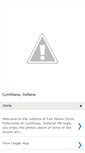 Mobile Screenshot of fairhavenchristfellowship.blogspot.com