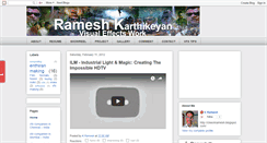 Desktop Screenshot of cineonrameshvfxtips.blogspot.com