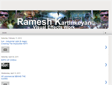 Tablet Screenshot of cineonrameshvfxtips.blogspot.com