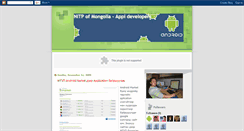 Desktop Screenshot of developerandroid.blogspot.com