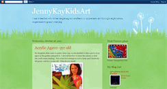 Desktop Screenshot of jennykaykidsart.blogspot.com