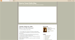 Desktop Screenshot of boerne.blogspot.com