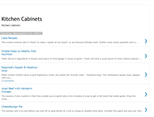 Tablet Screenshot of kitchencabinetsx.blogspot.com
