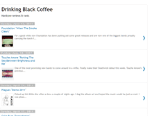 Tablet Screenshot of drinkingxblackxcoffee.blogspot.com