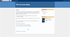 Desktop Screenshot of cacossa.blogspot.com