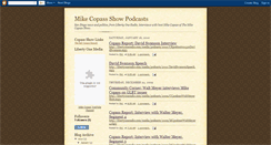 Desktop Screenshot of copasspodcast.blogspot.com