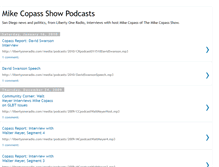 Tablet Screenshot of copasspodcast.blogspot.com