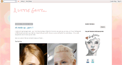 Desktop Screenshot of alittleglitz.blogspot.com