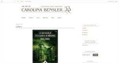 Desktop Screenshot of carolinabensler.blogspot.com