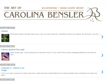 Tablet Screenshot of carolinabensler.blogspot.com