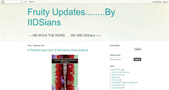 Desktop Screenshot of fruity-updates.blogspot.com