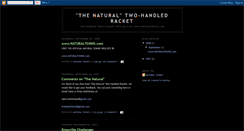Desktop Screenshot of naturaltennis.blogspot.com