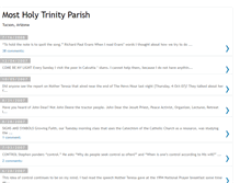 Tablet Screenshot of mostholytrinity.blogspot.com