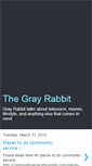 Mobile Screenshot of grayrabbit.blogspot.com