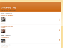 Tablet Screenshot of montponttime.blogspot.com