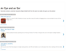 Tablet Screenshot of aneyeandaneer.blogspot.com