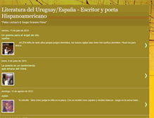 Tablet Screenshot of escritoruruguayo.blogspot.com