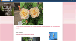 Desktop Screenshot of fadedroseschris.blogspot.com