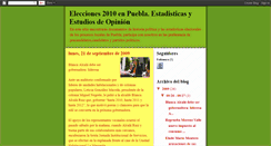 Desktop Screenshot of eleccionespuebla2010.blogspot.com