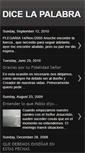 Mobile Screenshot of dicelapalabra.blogspot.com