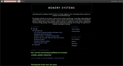 Desktop Screenshot of memosys.blogspot.com