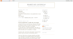 Desktop Screenshot of mamadalicenca.blogspot.com