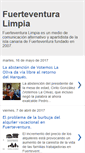 Mobile Screenshot of fuerteventuralimpia.blogspot.com
