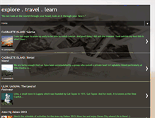 Tablet Screenshot of exploretravellearn.blogspot.com
