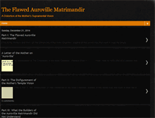 Tablet Screenshot of matrimandir-action-committee.blogspot.com