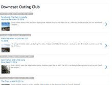 Tablet Screenshot of downeastoutingclub.blogspot.com
