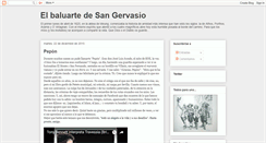 Desktop Screenshot of elbaluartedesangervasio.blogspot.com