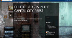 Desktop Screenshot of cultureandartsinthecapitalcity.blogspot.com