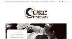 Desktop Screenshot of cure4mondays.blogspot.com