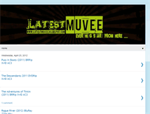 Tablet Screenshot of latestmuvee.blogspot.com