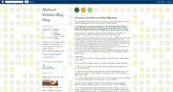 Desktop Screenshot of midwestknit.blogspot.com