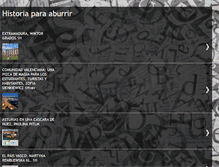 Tablet Screenshot of historiaparaaburrir.blogspot.com