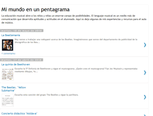 Tablet Screenshot of mundopentagrama.blogspot.com