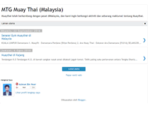 Tablet Screenshot of malaysiantigers.blogspot.com