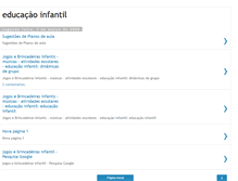 Tablet Screenshot of lucilena-educaoinfantil.blogspot.com