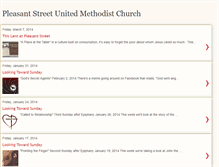 Tablet Screenshot of pleasantstreetumc.blogspot.com