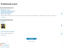 Tablet Screenshot of lulurindonesia.blogspot.com