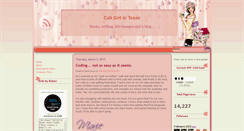 Desktop Screenshot of caligirltx.blogspot.com