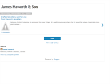 Tablet Screenshot of haworth-jewellers.blogspot.com