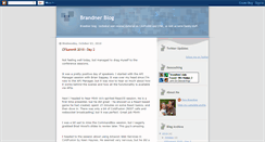 Desktop Screenshot of brandner.blogspot.com