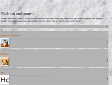 Tablet Screenshot of fashionandmore-july.blogspot.com