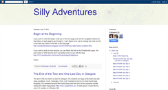 Desktop Screenshot of oursillyadventures.blogspot.com