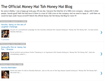 Tablet Screenshot of money-hai-toh-honey-hai.blogspot.com